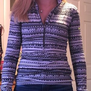 Nike tribal quarter zip